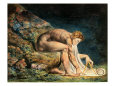 Newton Lámina giclée por William Blake