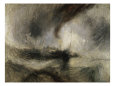 Snow Storm: Steam-Boat Off a Harbour's Mouth Giclee Print by William Turner