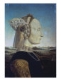 Battista Sforza Lámina giclée por Piero della Francesca