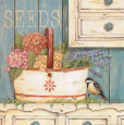 Seeds Art Print by Jo Moulton
