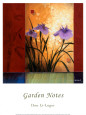 Garden Notes Reproduction d'art par Don Li-Leger