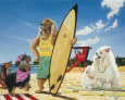 Hot Dawg Lámina por Scott Westmoreland