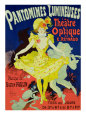 Reproduction of a Poster Advertising Pantomimes Lumineuses at the Musee Grevin, 1892