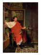 A Roman Scribe Stampa giclée di Sir Lawrence Alma-Tadema