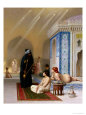 Pool in a Harem, circa 1876 Lámina giclée por Jean-Léon Gérôme
