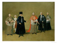 Grand Master and Chaplains of the Knights of the Order of Malta