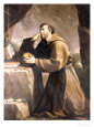 St. Francis of Assisi at Prayer Giclee Print by Giovan Andrea Sirani