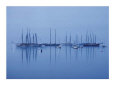 Fishing Boats (Color Photography) Posters