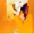 Yellow One Art Print by Theo Den Boon