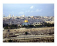 View of Jerusalem from the Mount of Olives Fotografie-Druck von Jim Stanfield