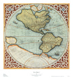 Terra Major I Reproduction d'art par Gerardus Mercator