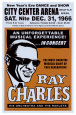 Ray Charles at the City Center Arena, Seattle, 1966 Kunsttryk af Dennis Loren
