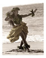 Hula-Tänzer (Schwarzweiß-Fotografien) Poster