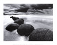 Boulders on the Beach Art Print