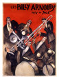 Billy Arnold Jazz Band Music Lámina giclée por Paul Colin