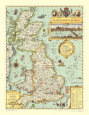 Map of Shakespeare's Britain