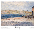The Riverbank at Saint-Mammes Art Print by Alfred Sisley