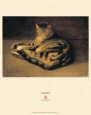 Cat Lying Down I, c.1898 Art Print by Théophile Alexandre Steinlen