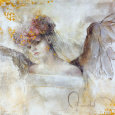 Flower Angel Art Print by Elvira Amrhein
