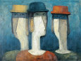 Three Faces Lámina por Nodar Giunaschvili