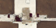 Arte abstrata marrom e canela (Arte decorativa) Posters