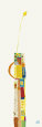 Vase with Yellow Flower Lámina por Sophie Jourdan