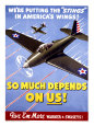 WWII, So Much Depends on Us! Giclee Print