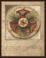 Musical Rosette IV Reproduction d'art par Mary Beth Zeitz