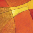 Yellow Finds Orange Lámina por Nick Palmer
