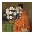 Spring Flowers Kunstdruck von William Merritt Chase
