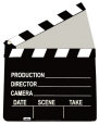 Film Clapper Imagen a tamaño natural