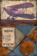 Antique Plane, Side View Art Print by Merri Pattinian
