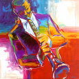 Color Quartet II Art Print by Karen Dupré