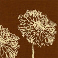 Chrysanthemum Square II Art Print by Alice Buckingham