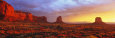 Sunrise, Monument Valley, Arizona, USA Photographic Print by Panoramic Images