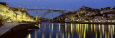 Night, Luis I Bridge, Porto, Portugal