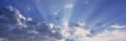 Panoramas de nubes Pósteres