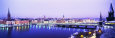 Buildings in a City, Riddarholmen, Riddarholmen and the Old Town, Stockholm, Sweden