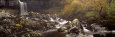 Water Falling on Rocks, Thornton Force, Ingleton, Yorkshire Dales, Yorkshire, England, UK Photographic Print by Panoramic Images