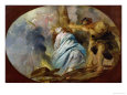 The Martyrdom of St. Lucy, circa 1620 Lámina giclée por Peter Paul Rubens