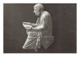 Sophocles Poet Reading reproduction procédé giclée