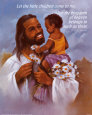 Christ with Child Reproduction d'art par Lopez