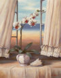 La fenêtre I Reproduction d'art par T. C. Chiu