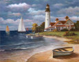 Paisajes contemporáneos modernos Pósteres