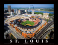 Stade de Busch Reproduction d'art par Mike Smith