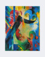 Broken Shapes, 1914 Reproduction d'art par Franz Marc
