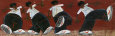 Spooly Got New Shoes Art Print by Carl Daxl