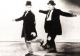 Laurel and Hardy in Danza Impressão artística por De Pasquale