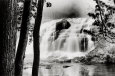 See mit Wasserfall Poster