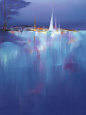 Marina Azzurra Art Print by Aldo Gerosa